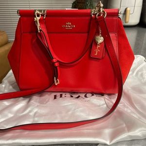 Selena Gomez Coach limited edition Grace handbag